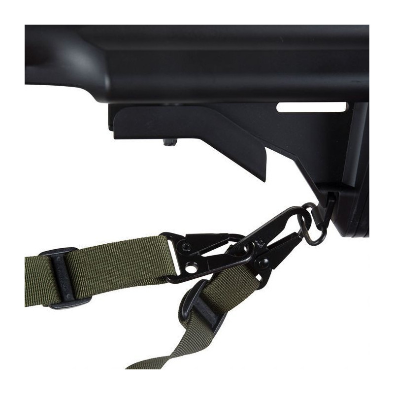 Sangle ISTC combat 1point / 2 points HK416 verte