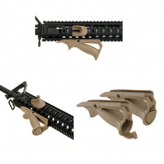 Poignée ergonomic grip pour rail Picatinny.