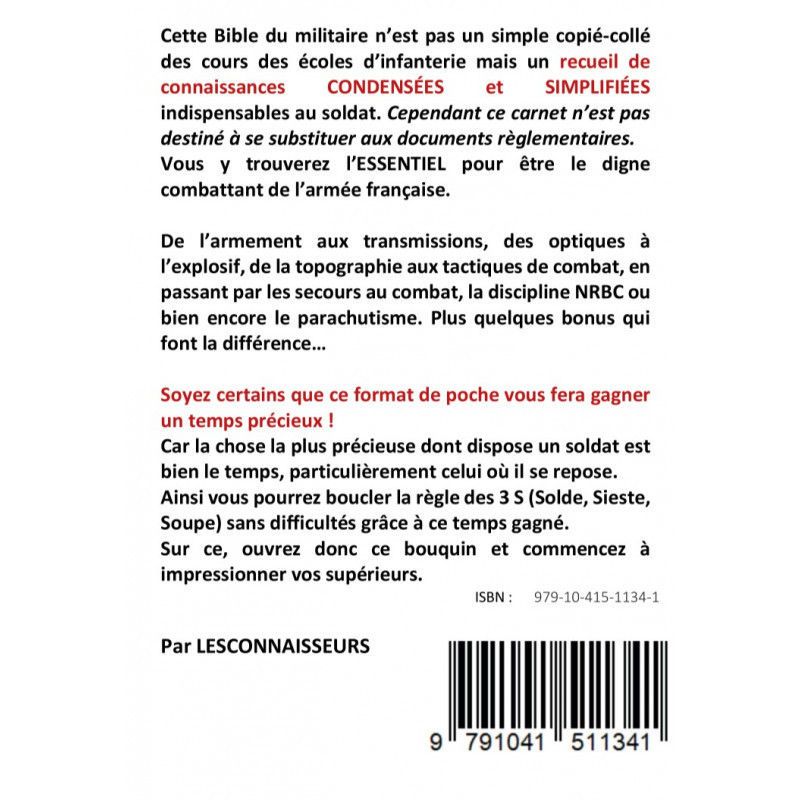 Carnet du combattant