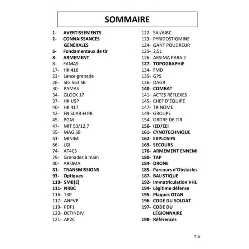 Carnet du combattant