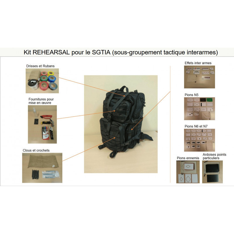 Kit CAS DFCU KEHEARSAL caisse a sable
