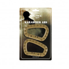 Lot de 2 mousquetons par ABS