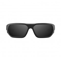Lunette Radius noire Polarisée verres miroir gris