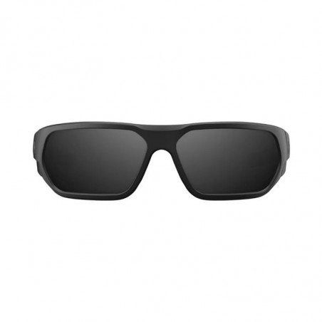 Lunette Radius noire Polarisée verres miroir gris