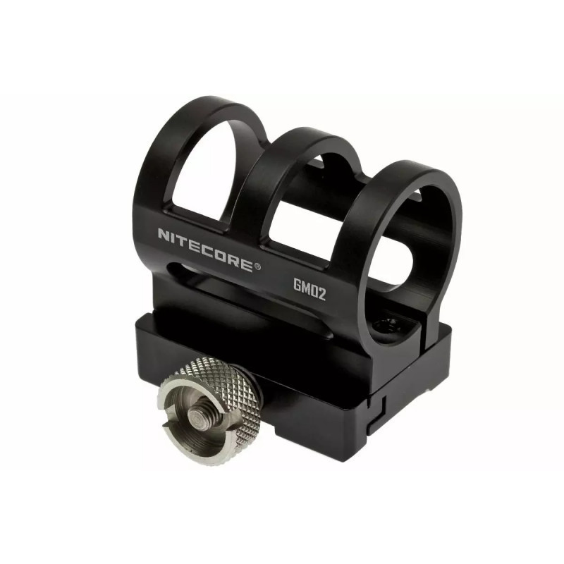 Montage lampe avec rail Picatinny NITECORE