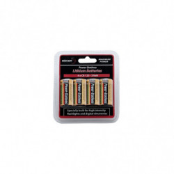 Lot de 4xCR123 - Batterie Lithium 3V