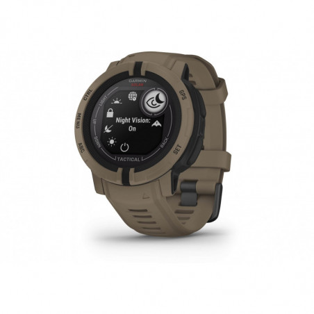 Montre Instinct® 2 Solar Tactical Edition, Coyote GARMIN