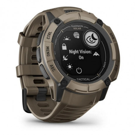 Montre Instinct® 2X Solar Tactical  Tactical Edition, Coyote GARMIN