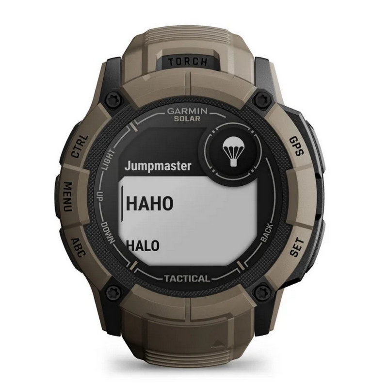 Montre Instinct® 2X Solar Tactical  Tactical Edition, Coyote GARMIN
