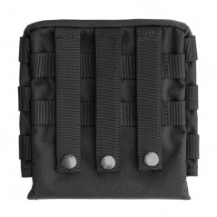 Plaque additionnel noire MOLLE