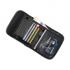 Porte monnaie Tatonka pièce et billet avec Velcro - RFID noir