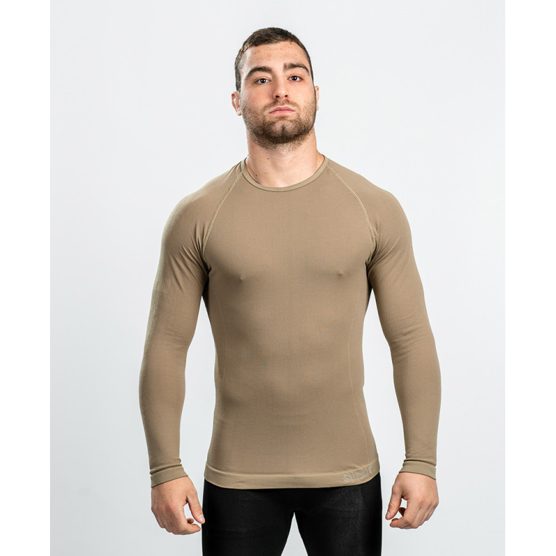 Tee-shirt Active line Sahara coyote
