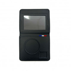Porte-Cartes 2 Volets avec Grade AMG Pro – Cuir Véritable & Fabrication Française