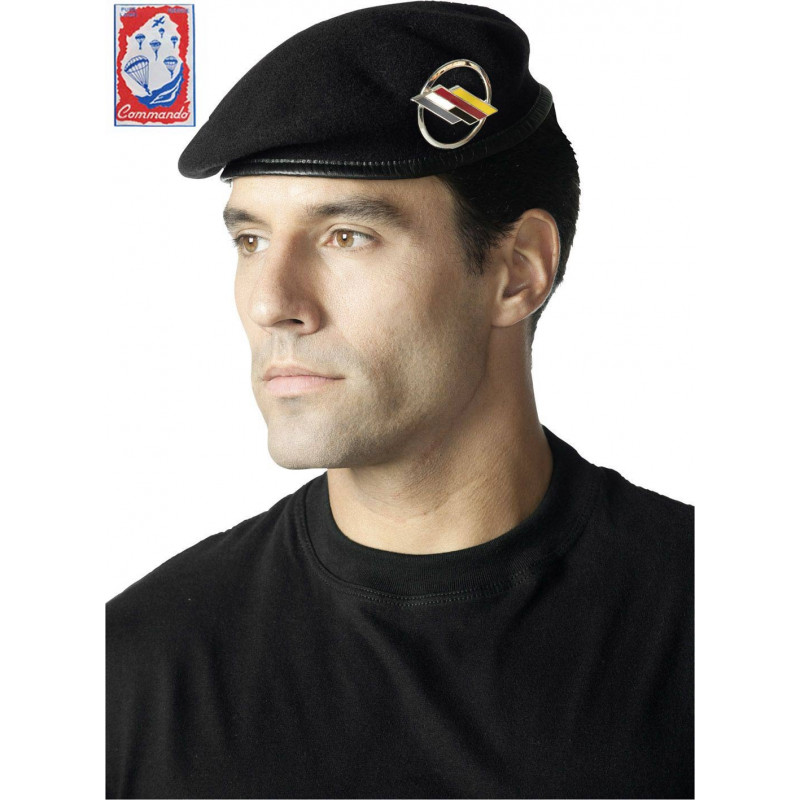 Béret commando B.F.A bleu marine