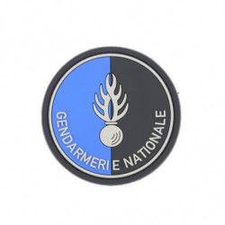 Ecusson rond PVC gendarmerie nationale