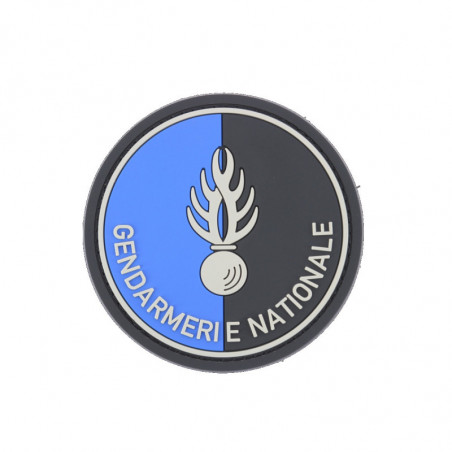 Ecusson rond PVC gendarmerie nationale