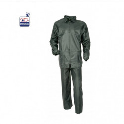 Tenue de pluie kaki