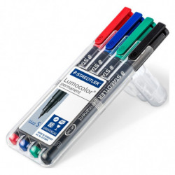 Feutres Staedtler Lumocolor permanents écriture extra fine
