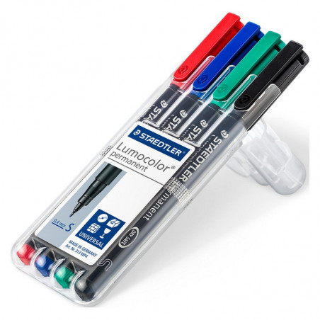 Feutres Staedtler Lumocolor permanents écriture extra fine