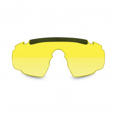 Écran jaune pour lunettes de protection balistique Saber Advanced