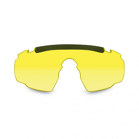Écran jaune pour lunettes de protection balistique Saber Advanced