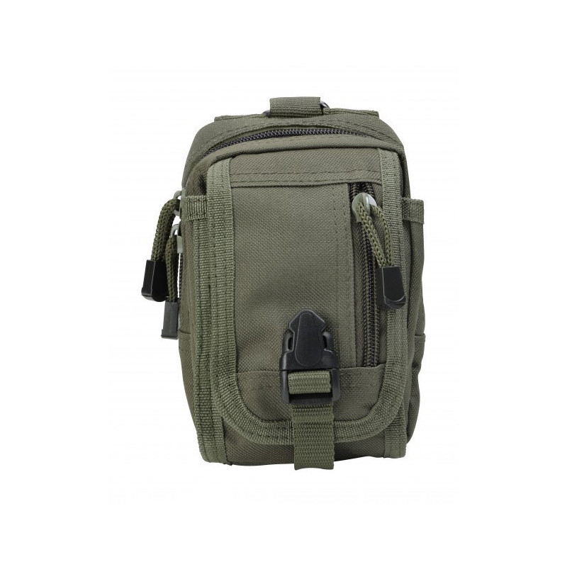 Poche MOLLE multi compartiments Ripstop vert OD.