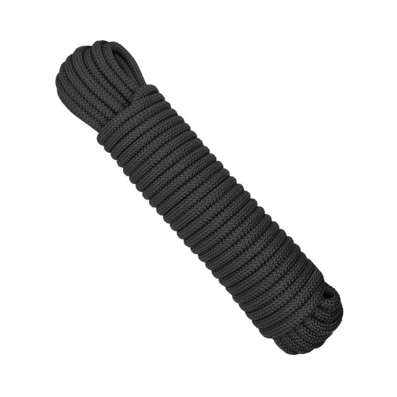 Paracorde EXPÉDITION L. 15 m x Ø 7 mm noir Paracorde EXPÉDITION L. 15 m x Ø 7 mm noir