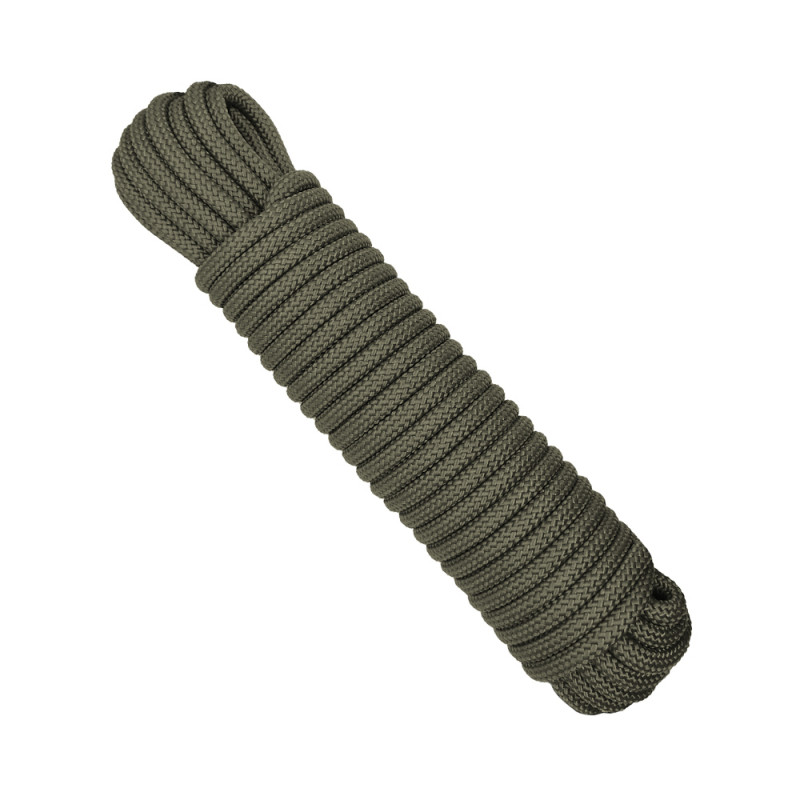 Paracorde EXPÉDITION L. 15 m x Ø 7 mm vert olive Paracorde EXPÉDITION L. 15 m x Ø 7 mm vert olive