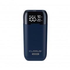 Chargeur double K2A 3 en 1 pour batteries rechargeables 21700/20700/18650