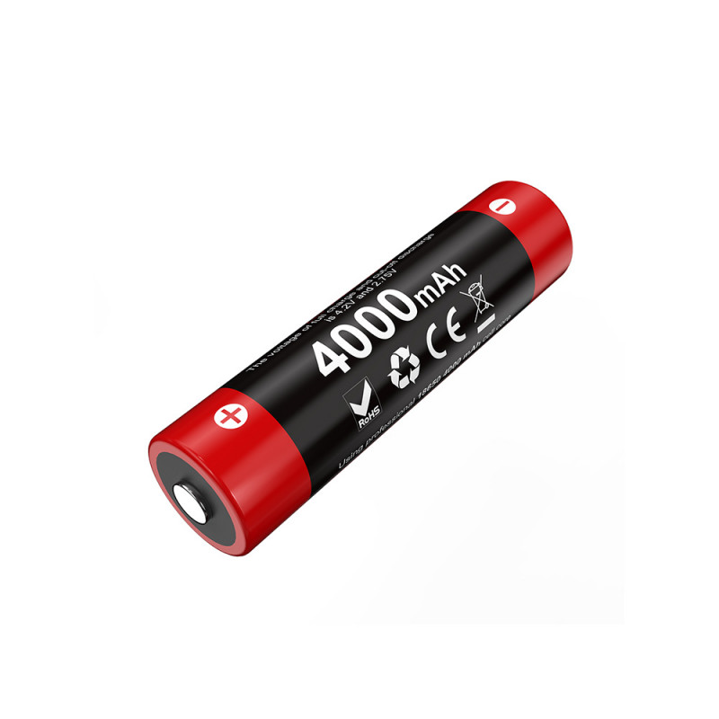 Batterie rechargeable 18650 3.6V 4000 mAh Batterie rechargeable 18650 3.6V 4000 mAh