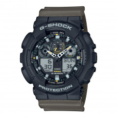 Montre G-Shock GA-100TU noir/vert olive