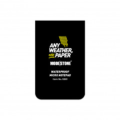 Mini carnet tout-temps 28 pages 50 x 85 mm noir