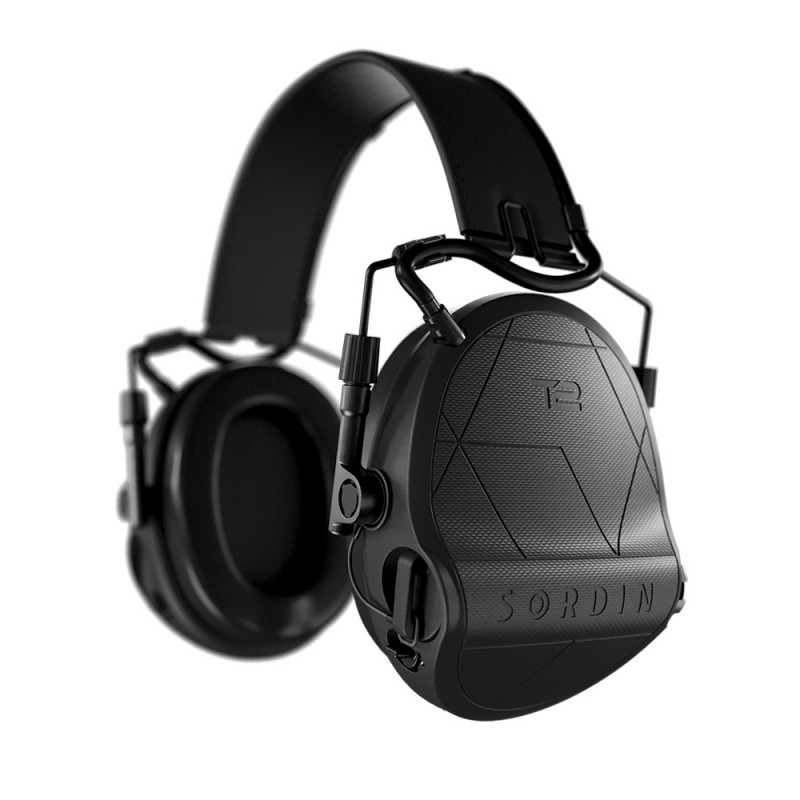 Casque anti-bruit Suprême T2 noir serre-tête cuir noir Casque anti-bruit Suprême T2 noir serre-tête cuir noir