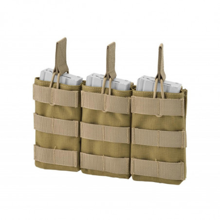 Porte chargeur 5.56 triple Coyote - Defcon 5