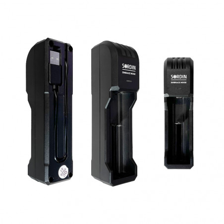 Chargeur double pour batteries rechargeables 14500 pour casque anti-bruit Suprême T2/X2 BT