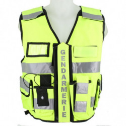 Gilet jaune haute visibilité Gendarmerie