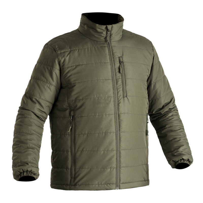 Blouson Matelassé Compact Wolf Vert Olive – Isolation légère intervention & urbain