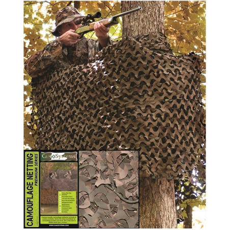Filet de camouflage renforce MILIT. W/L 3X6M