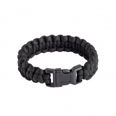 Bracelet de survie paracorde Noir – A10 Equipment