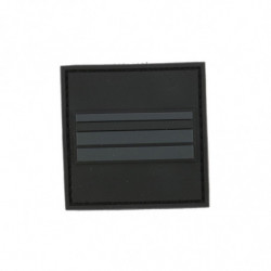 Galon velcro PVC MAJOR GD / BRIGADIER CHEF PRINCIPAL PM / basse visibilité