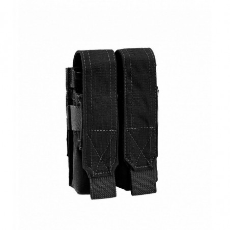 Porte chargeur double 9mm noir