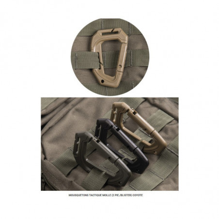 Mousqueton karabiner M.O.L.L.E