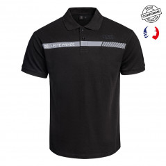 Polo SÉCU-ONE Sécurité Privée noir