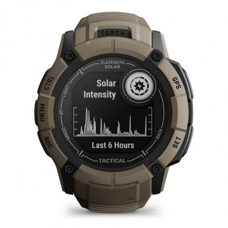 Montre Instinct® 2X Solar Tactical  Tactical Edition, Coyote GARMIN