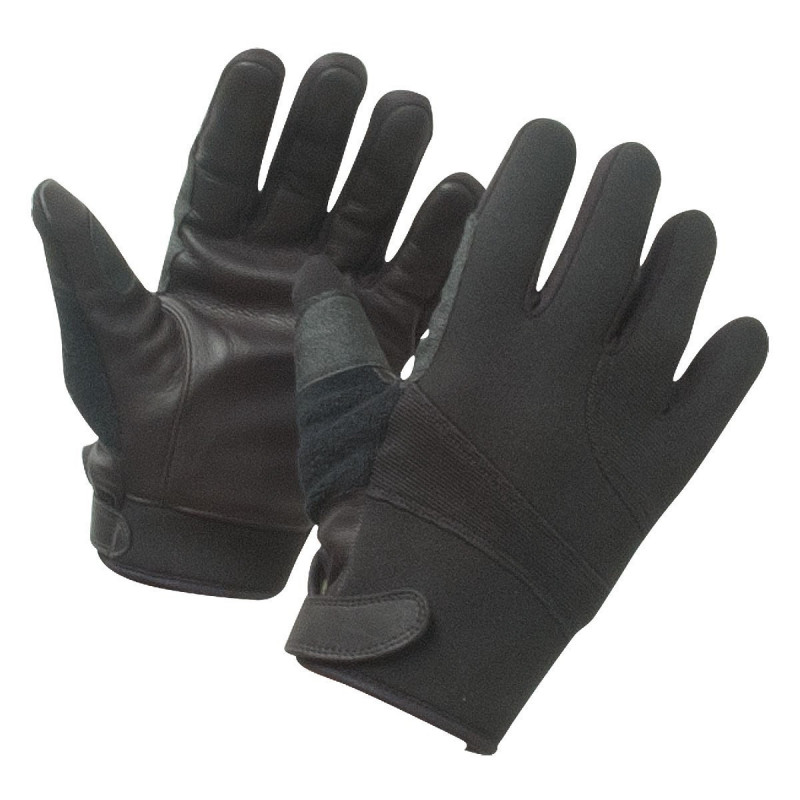Gants anti-coupures intempéries noirs Gants anti-coupures intempéries noirs