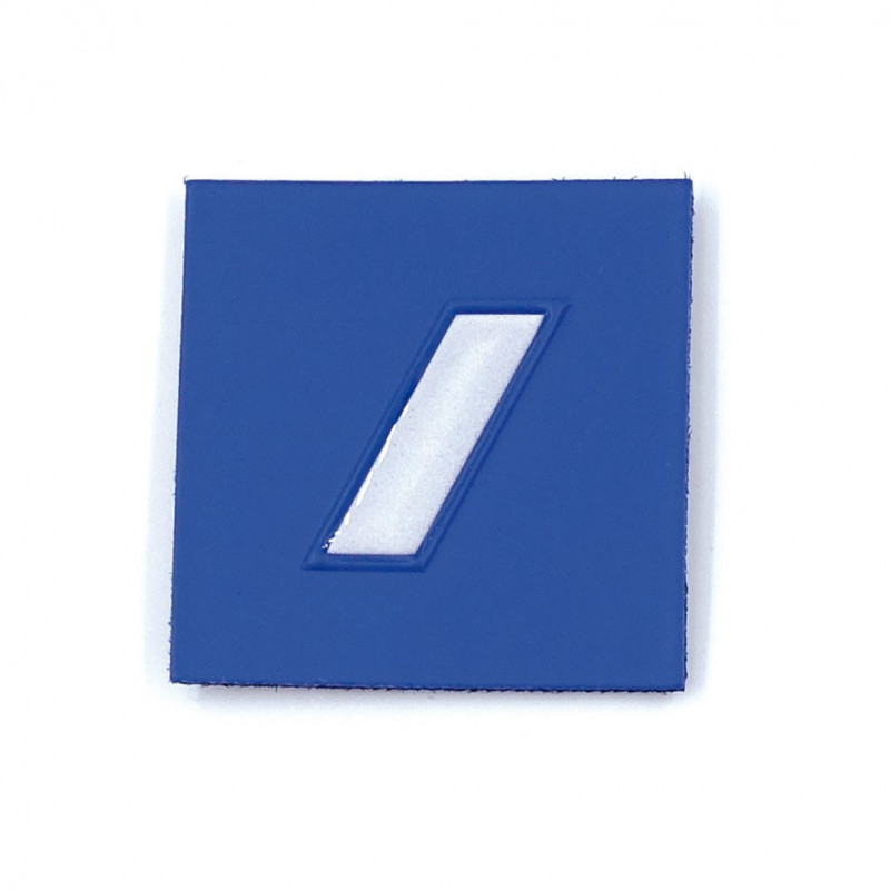 Grade Police Municipale plastifié en relief