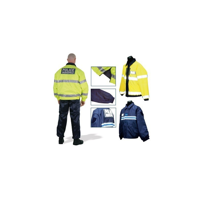 BLOUSON POLICE MUNICIPALE REVERSIBLE