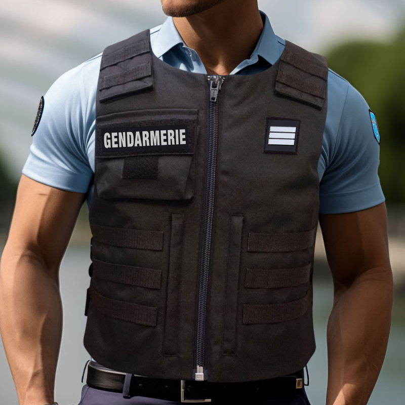 Housse gilet pare-balles opérationnelle pour plaques balistiques Housse gilet pare-balles opérationnelle pour plaques balistiques