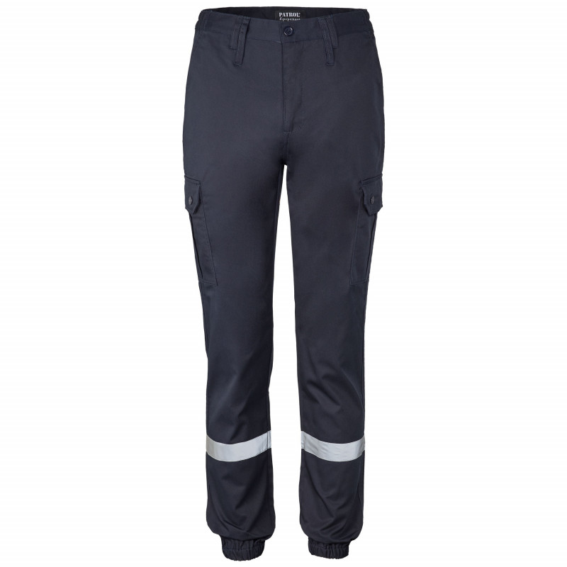 PANTALON bleu SECURITE INCENDIE AVEC POCHES LATERALES