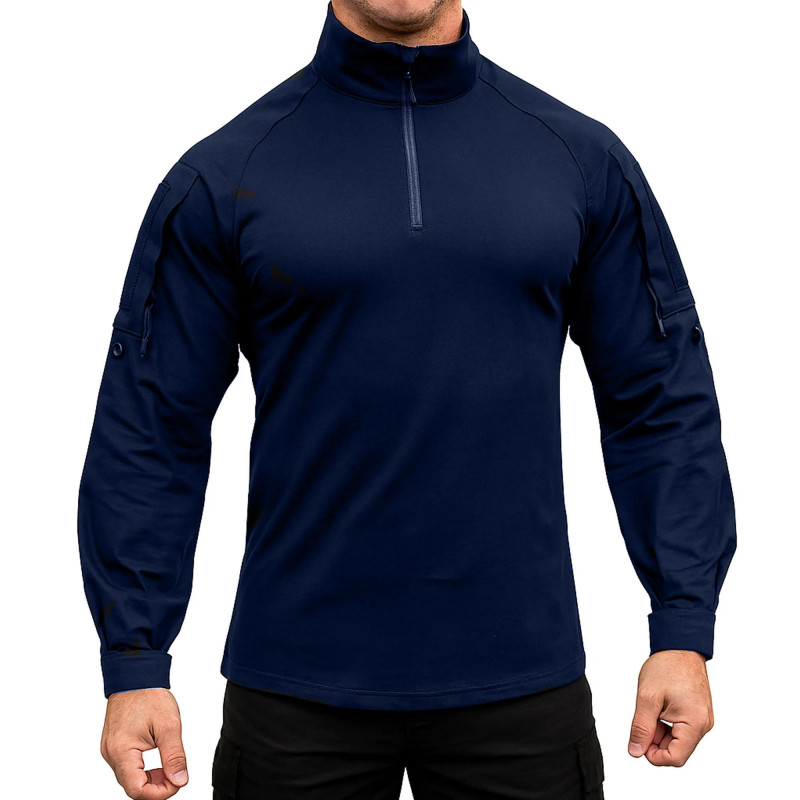 CHEMISE DE COMBAT TYPE UBAS BLEU MARINE